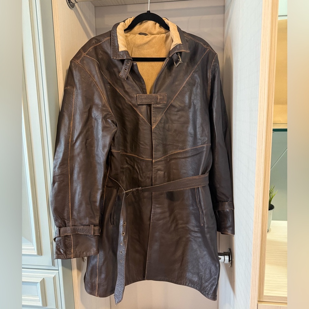 Beige and Black Jacket